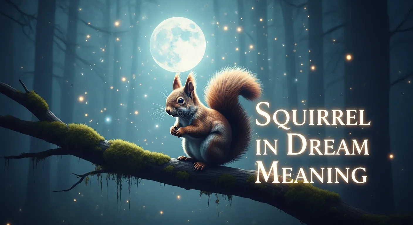Squirrel in Dream Meaning: Unlocking Emotional and Spiritual Insights